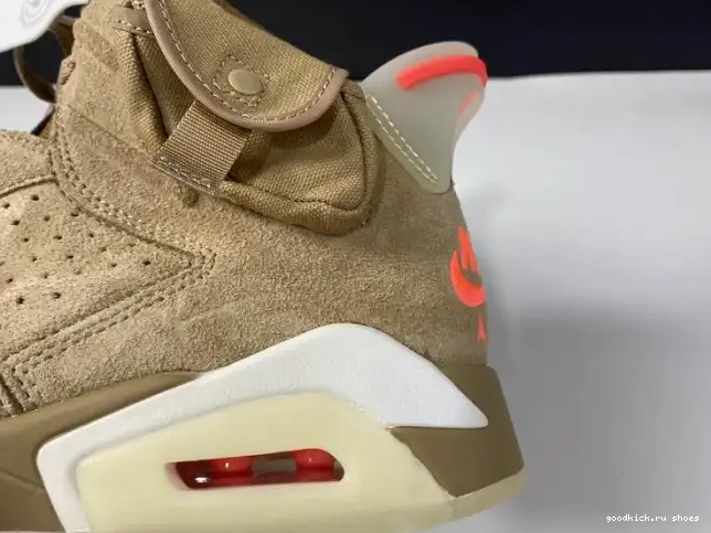 Cheap Travis Scott Khaki Retro Air British 6 Jordan DH0690-200 0508